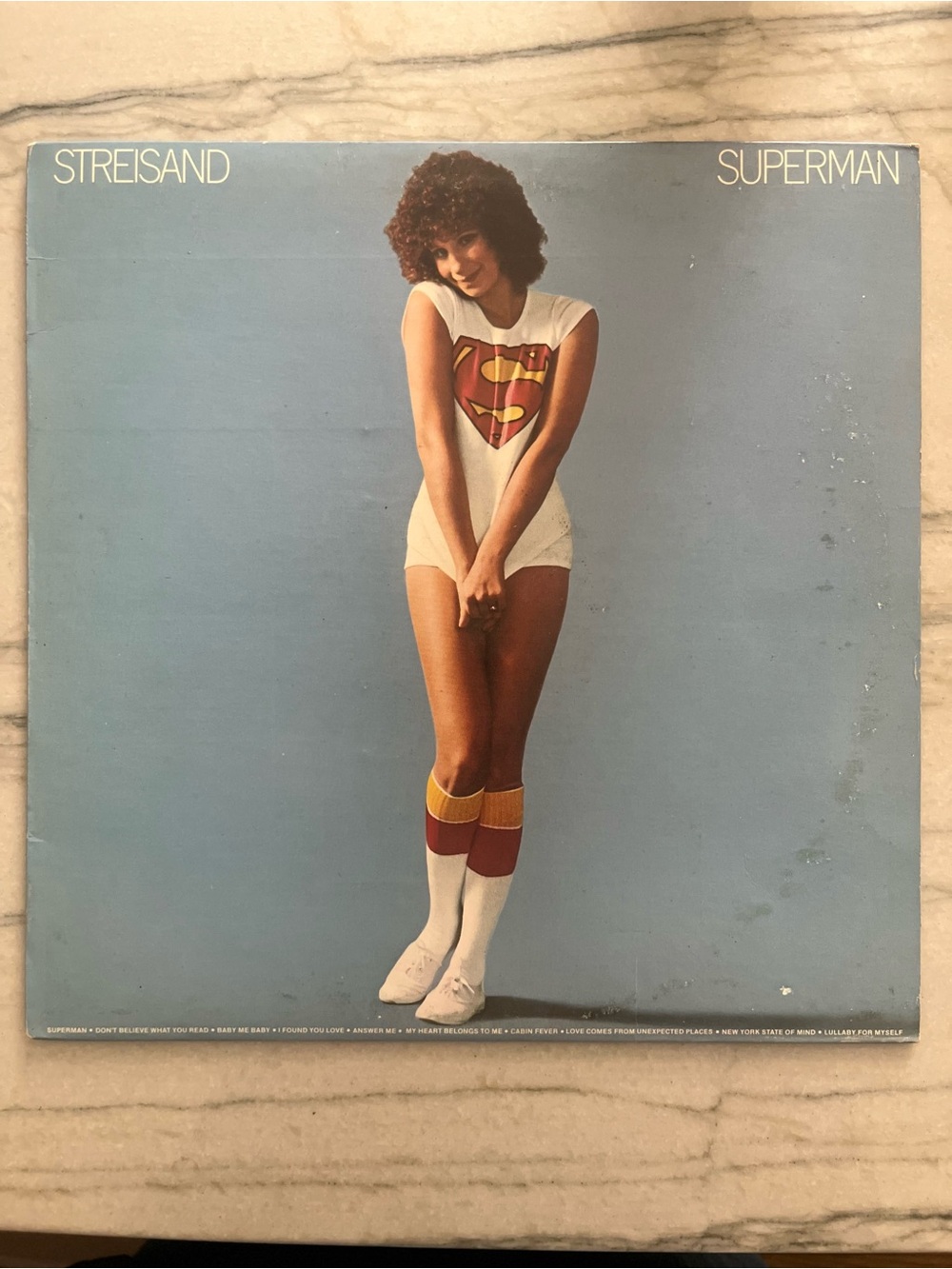 Barbra Streisand Superman (1977) vinyl album